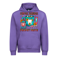 Tulip Coffee Scrubs And Prophy Paste Dentist Coffee Urban Hoodie - FaDigitalArtStudio