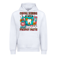 White Coffee Scrubs And Prophy Paste Dentist Coffee Urban Hoodie - FaDigitalArtStudio