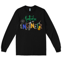 Black future engineer Long Sleeve Tee - NancyCooperArtShop