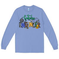 Colony Blue future engineer Long Sleeve Tee - NancyCooperArtShop