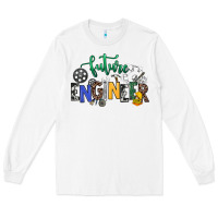 White future engineer Long Sleeve Tee - NancyCooperArtShop