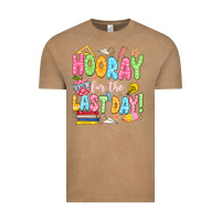 Vintage Coffee hooray for the last day white Vintage Tee - JahusDesignShop