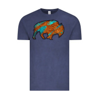 Vintage Denim bison Vintage Tee - Jasminsmagicworld
