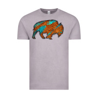 Vintage Zinc bison Vintage Tee - Jasminsmagicworld