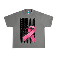 Tornado breast cancer ribbon american flag Urban Heavy Tee - MaliasSmallBusiness