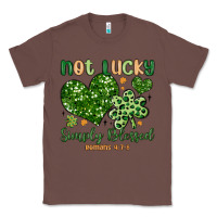 Chestnut not lucky simply blessed Classic Tee - MaliasSmallBusiness
