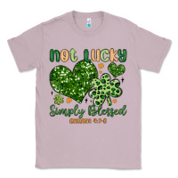 Lilac not lucky simply blessed Classic Tee - MaliasSmallBusiness