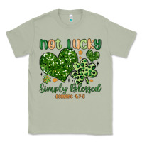Matcha not lucky simply blessed Classic Tee - MaliasSmallBusiness