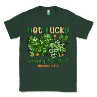 Sports Green not lucky simply blessed Classic Tee - MaliasSmallBusiness