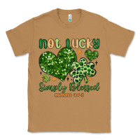 Toasted Coconut not lucky simply blessed Classic Tee - MaliasSmallBusiness