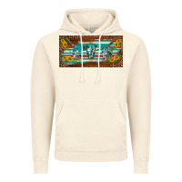 Vintage Artic western howdy cowgirl leopard serape   license plate template Vintage Hoodie - BarkalooDesign
