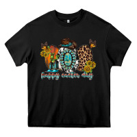 Black happy easter egg western Heavy Core Tee - RacoonDesign