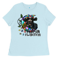 Baby Blue autism awareness Ladies Tee - SublimationCraftShop