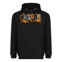 Black Personalized Fall Autumn Heavyweight Hoodie - NancyCooperArtShop