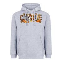 Heather Grey Personalized Fall Autumn Heavyweight Hoodie - NancyCooperArtShop