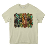 Mossy western camouflage brushstroke Heavy Core Tee - BarkalooDesign