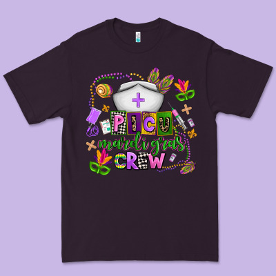Picu Mardi Gras Crew Premium Tee Designed By Adodesignshop