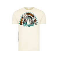 Vintage Arctic blessed rainbow cowhide aztec Vintage Tee - Jasminsmagicworld