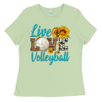 Matcha live love volleyball Ladies Tee - HRA Design Shop