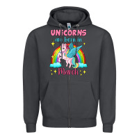 Smoke unicorns are born in march Zipper Hoodie - Jasminsmagicworld
