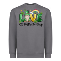 Storm love st. patricks day gnome Heavyweight Sweatshirt - MaliasSmallBusiness