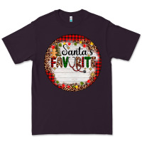 Plum custom name santas favorite nurse Premium Tee - AdoDesignShop