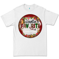 White custom name santas favorite nurse Premium Tee - AdoDesignShop