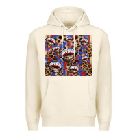 Tofu American flag lips leopard  tumbler Premium Hoodie - HowdyJamesFarm
