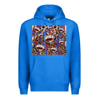 True Royal American flag lips leopard  tumbler Premium Hoodie - HowdyJamesFarm