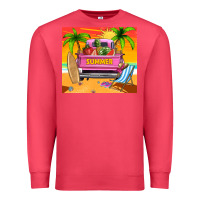 Cardinal summer truck Premium Sweatshirt - TumblerDesignByShophia