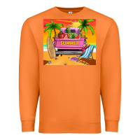 Carrot summer truck Premium Sweatshirt - TumblerDesignByShophia