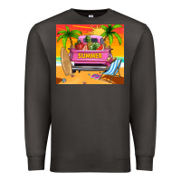 Smoke summer truck Premium Sweatshirt - TumblerDesignByShophia