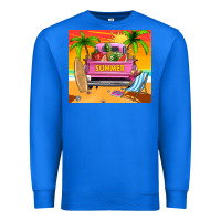 True Royal summer truck Premium Sweatshirt - TumblerDesignByShophia