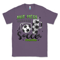 Lavender hot mess always stressed soccer mama stanley cup Classic Tee - MaliasSmallBusiness
