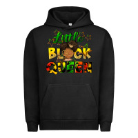 Pigment Black Little black queen Urban Hoodie - FaDigitalArtStudio
