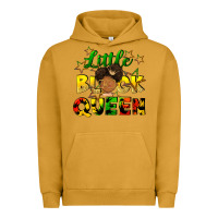 Pigment Peanut Butter Little black queen Urban Hoodie - FaDigitalArtStudio