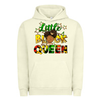 Pigment Pistachio Little black queen Urban Hoodie - FaDigitalArtStudio