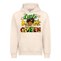 Sandshell Little black queen Urban Hoodie - FaDigitalArtStudio