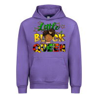 Tulip Little black queen Urban Hoodie - FaDigitalArtStudio