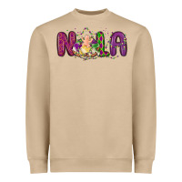Mushroom nola cake mardi gras Heavyweight Sweatshirt - MaliasSmallBusiness
