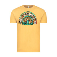 Vintage Mustard blessed western rainbow Vintage Tee - Jasminsmagicworld