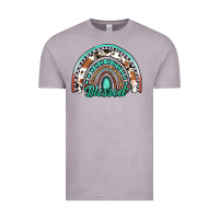 Vintage Zinc blessed western rainbow Vintage Tee - Jasminsmagicworld