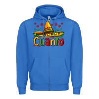 True Royal Cuanto my fourth mexican birthday Zipper Hoodie - Jasminsmagicworld