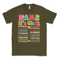 Army Green mama its okay Classic Tee - JahusDesignShop