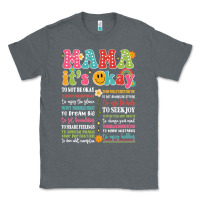 Charcoal Heather mama its okay Classic Tee - JahusDesignShop