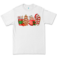 White christmas tree cake and coffee cups ado Premium Tee - AdoDesignShop
