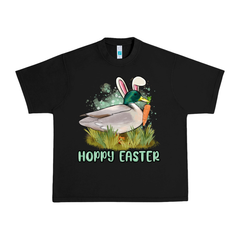 Hoppy Easter Duck Hunting Urban Heavy Tee by MaliasSmallBusiness | Teevron
