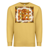 Antique Gold fall with lightning bolt Premium Sweatshirt - TumblerDesignByShophia