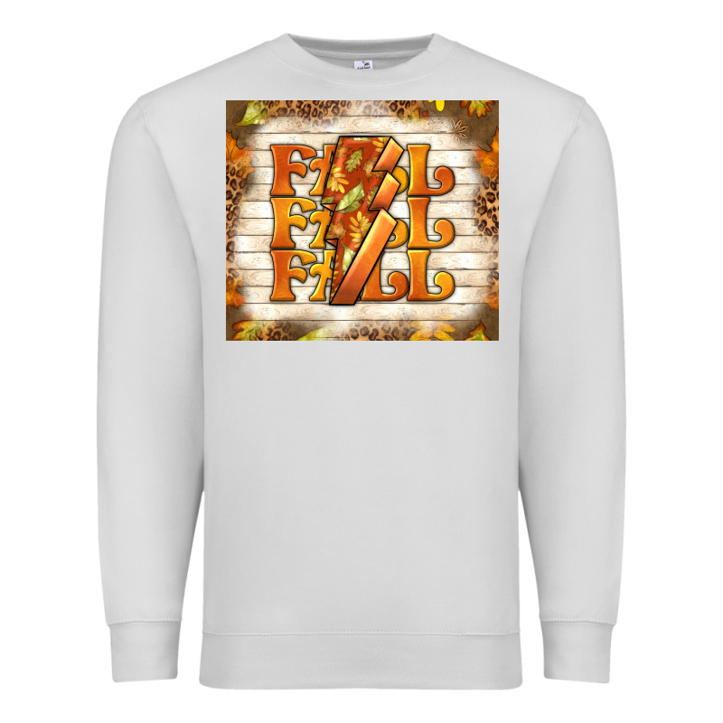 Fall With Lightning Bolt Premium Sweatshirt by TumblerDesignByShophia | Teevron