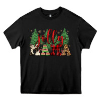 Black jolly mama Heavy Core Tee - FaDigitalArtStudio